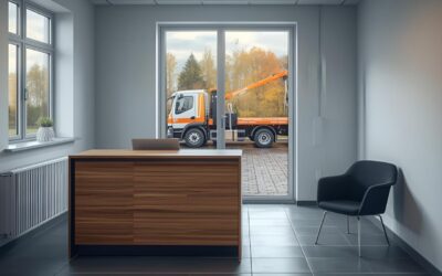 Meble outletowe a usługi lawetowe: jak urządzić zaplecze, biuro i poczekalnię, by pracowały tak sprawnie jak holownik